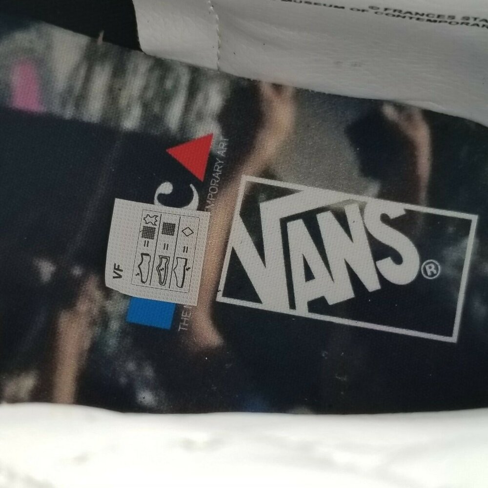 Vans Sk8-Hi MOCA Frances Stark Mens 10 Black Skate Sneaker Shoes VN0A5KRHA55 - Picture 5 of 9